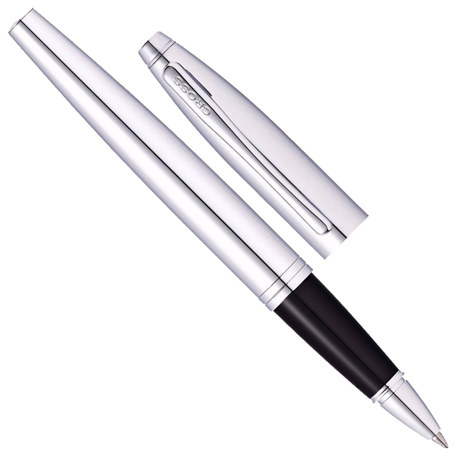 Cross Calais Polished Chrome CT Roller Ball Pen AT0115-1