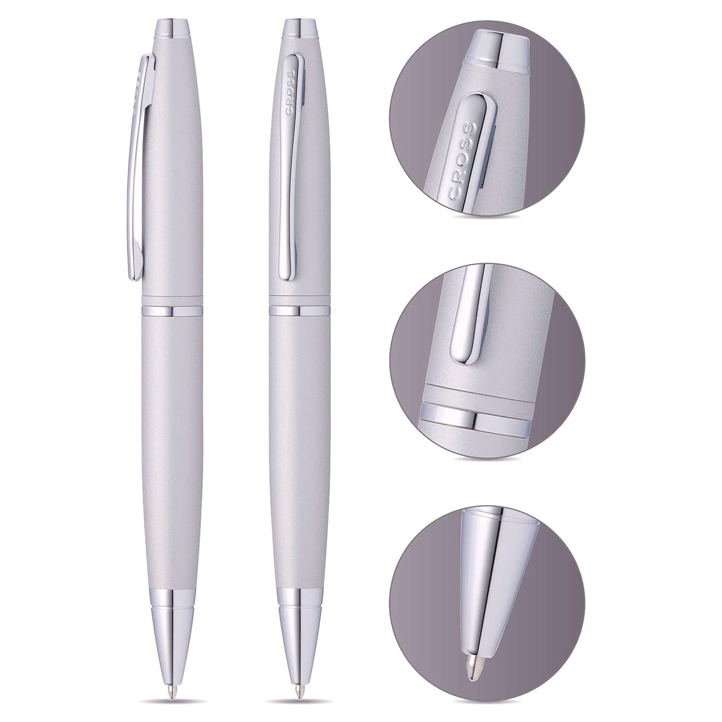 Cross Calais Satin Chrome CT Ballpoint Pen AT0112-16