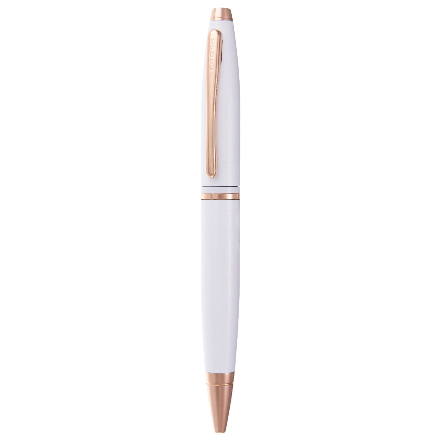 Cross Calais White Lacquer RGT Ballpoint Pen AT0112-21