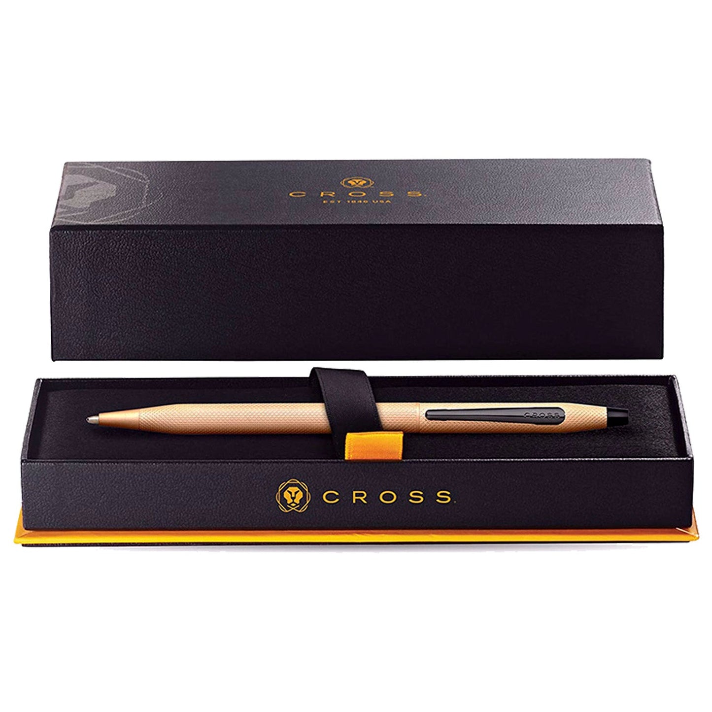 Cross Classic Century Brushes Rose Gold Ballpoint Pen AT0082-123