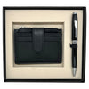 Cross Coventry Black CT Ballpoint Pen + Leather Card Holder Black Gift Set AT0662-6