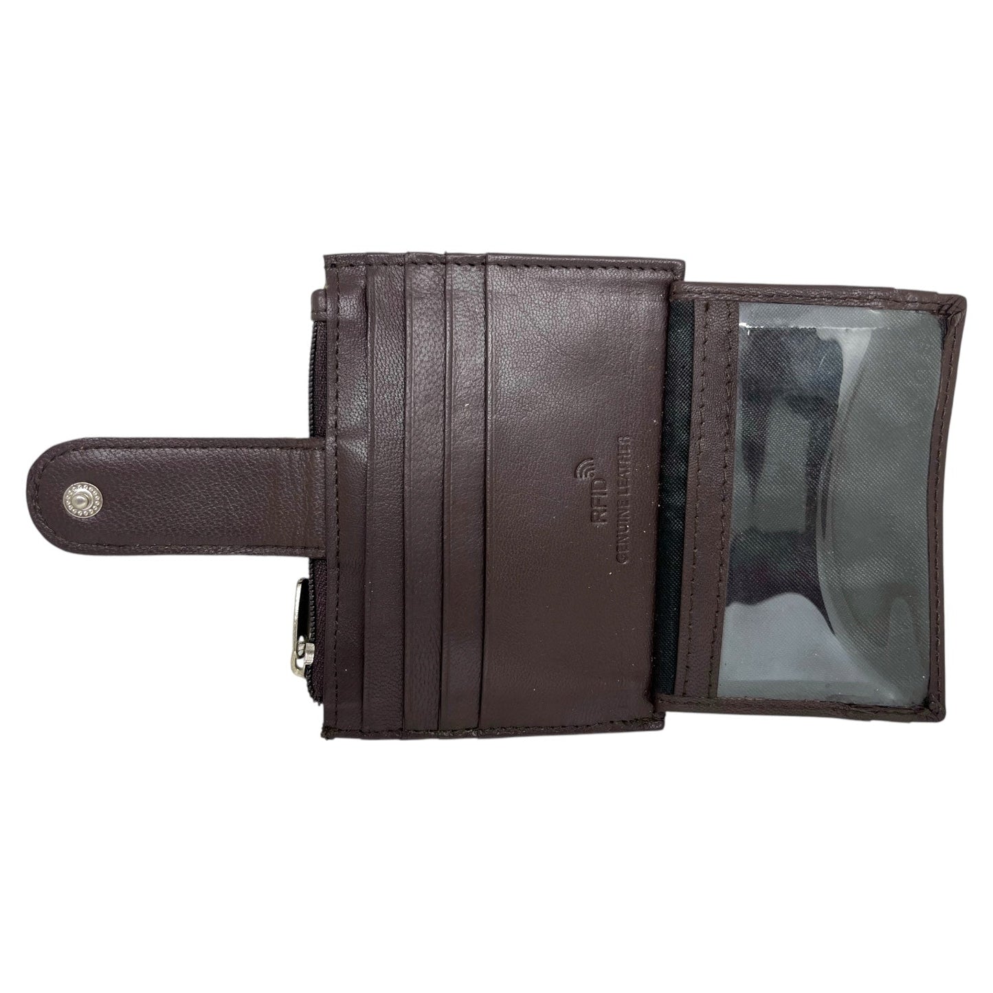 Cross Coventry Black CT Ballpoint Pen + Leather Card Holder Brown Gift Set AT0662-6