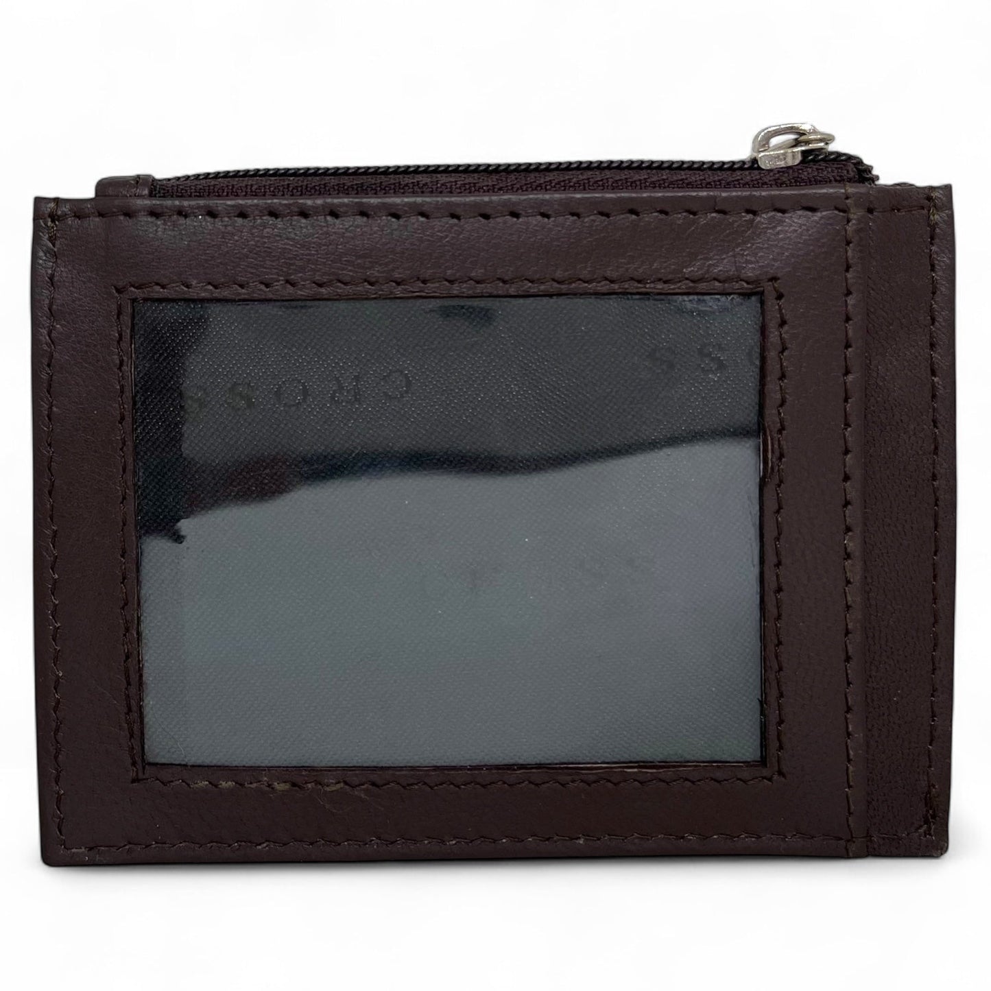 Cross Coventry Black CT Ballpoint Pen + Leather Card Holder Brown Gift Set AT0662-6