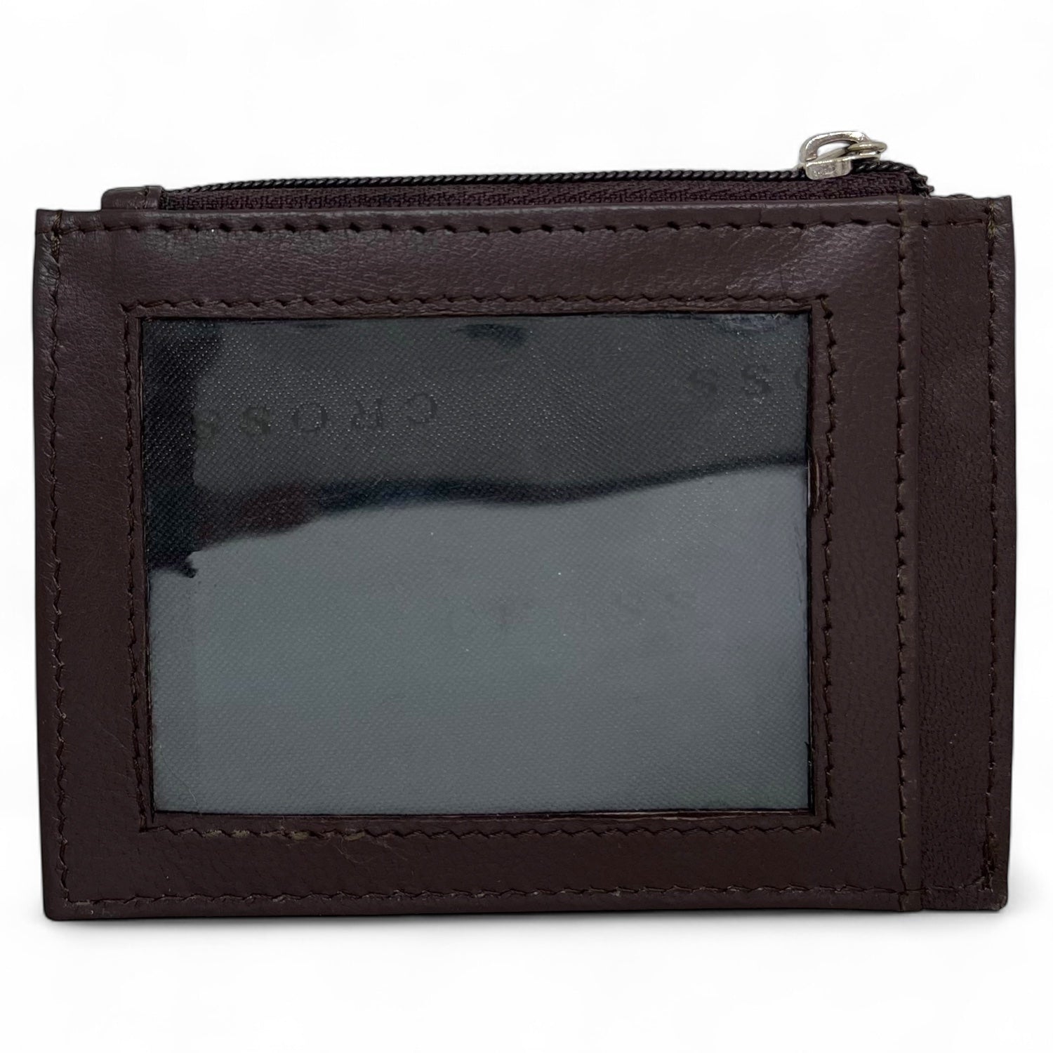 Cross Coventry Black CT Ballpoint Pen + Leather Card Holder Brown Gift Set AT0662-6