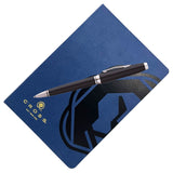 Cross Coventry Black CT Ballpoint Pen + Executive Journal Blue Gift Set AT0662-6