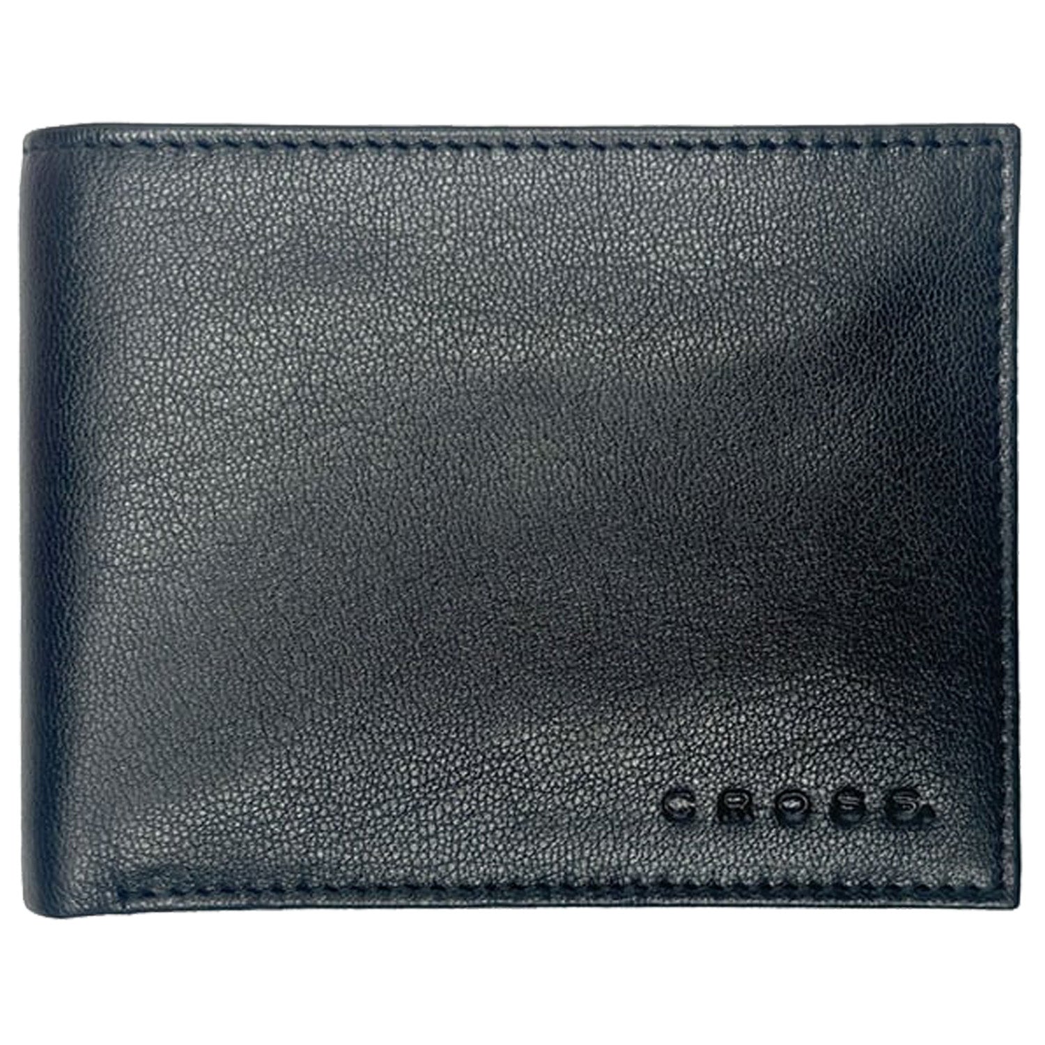 Cross Coventry Black GT Ballpoint Pen + Leather Card Wallet Black Gift Set AT0662-11