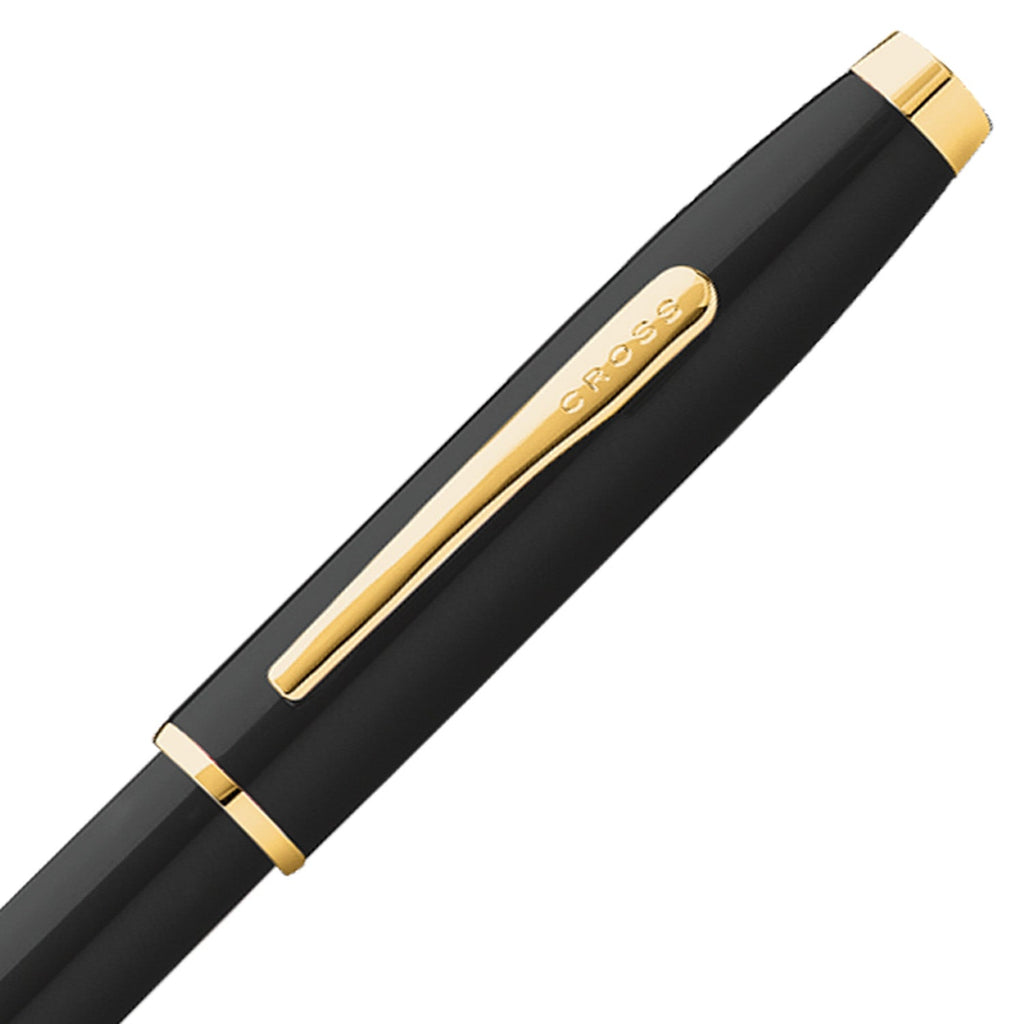 Cross Coventry Lacquer Black GT Fountain Pen Fine Nib AT0666-11 - Image 3