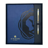 Cross Coventry Chrome GT Ballpoint Pen + Executive Journal Blue Gift Set AT0662-2