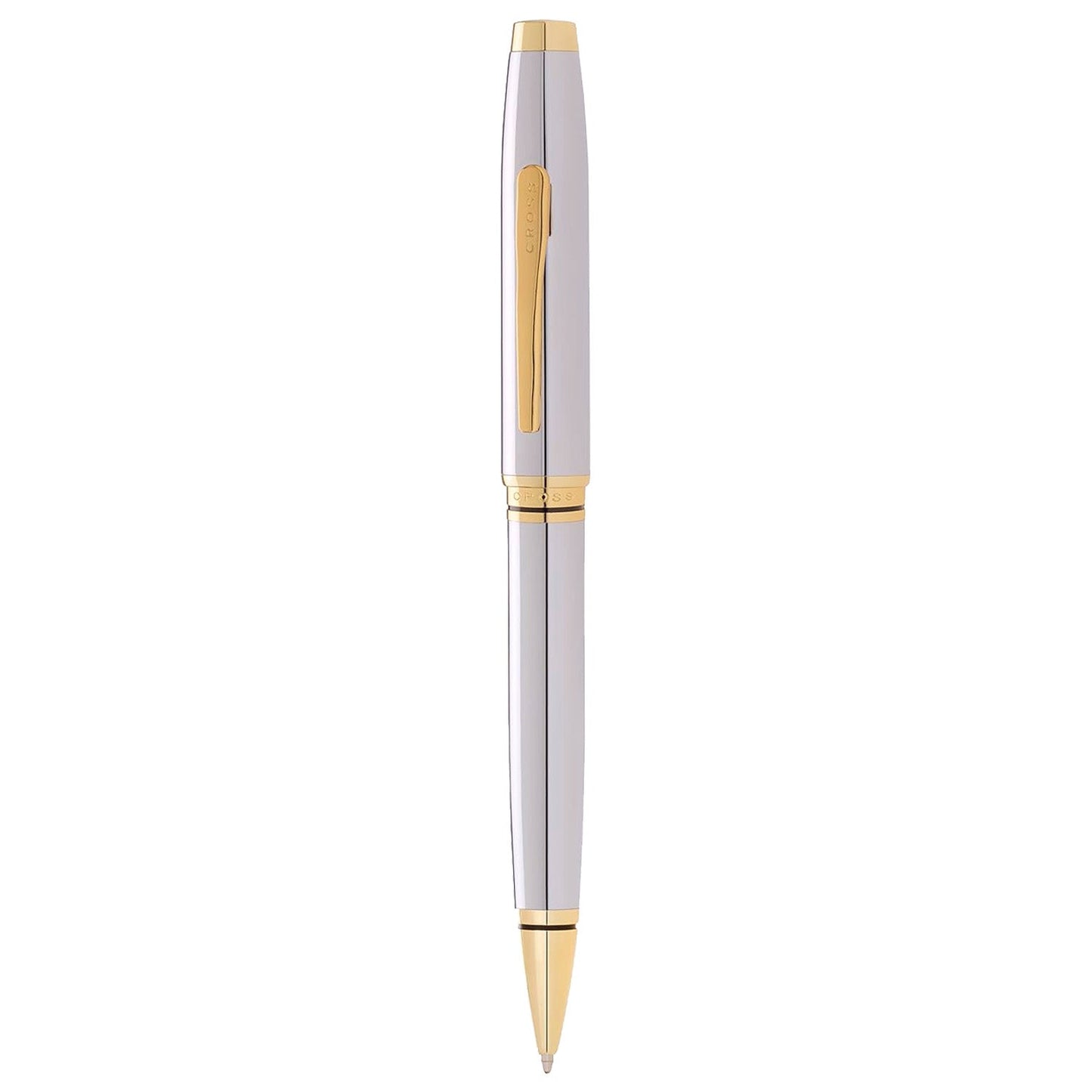 Cross Coventry Chrome GT Ballpoint Pen + Executive Journal Brown Gift Set AT0662-2