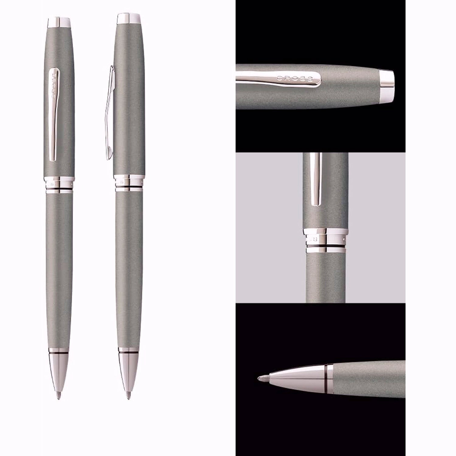 Cross Coventry Gunmetal Gray CT Ballpoint Pen AT0662-8