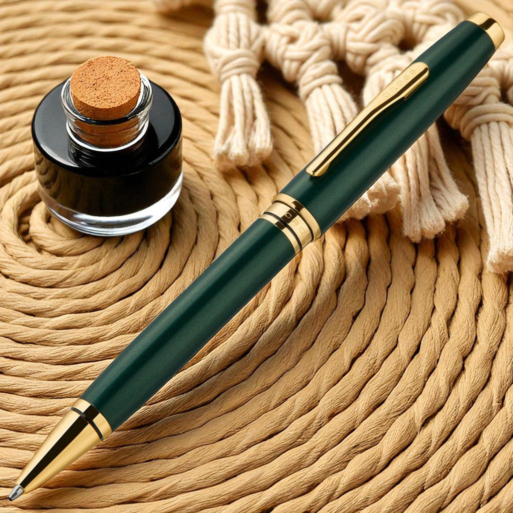 Cross Coventry Satin Metallic Green GT Ballpoint Pen AT0662-14