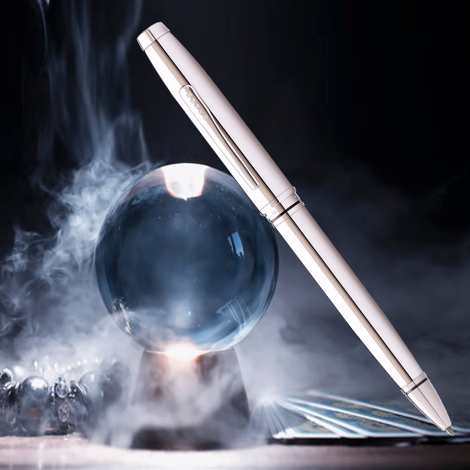 Cross Coventry Polished Chrome CT Ballpoint Pen AT0662-7