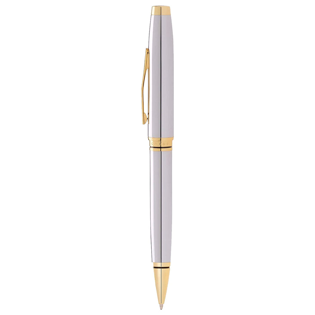 Cross Coventry Chrome Gold Tone Trim Ballpoint Pen AT0662-2 - Image 5