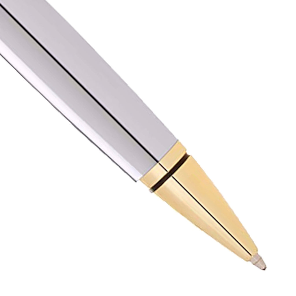 Cross Coventry Chrome Gold Tone Trim Ballpoint Pen AT0662-2 - Image 3