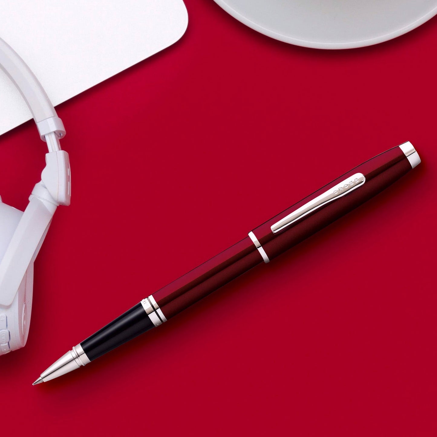 Cross Coventry Red Lacquer CT Roller Ball Pen AT0665-10