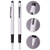 Cross Classic Century Brushed Chrome Roller Ball Pen AT0085-124