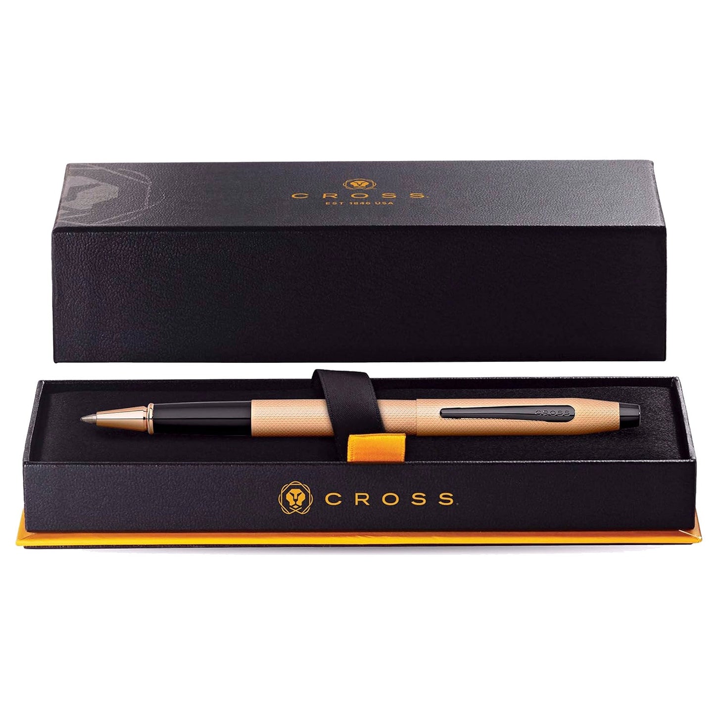 Cross Classic Century Brushed Rose Gold Roller Ball Pen AT0085-123