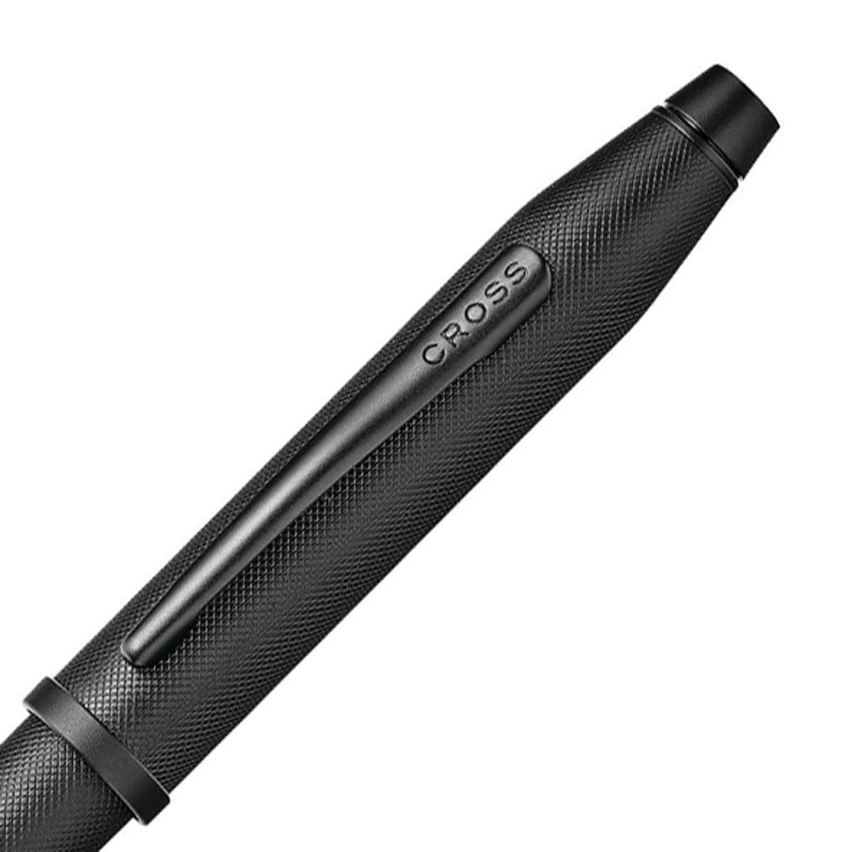 Cross Century II Black Micro Knurl PVD Fountain Pen