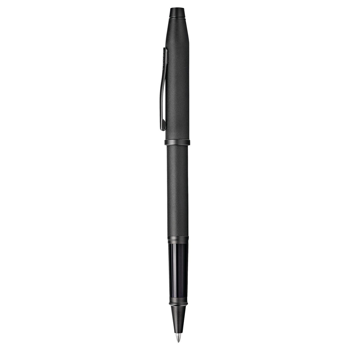Cross Century II Black Micro Knurl PVD Roller Ball Pen AT0085-132
