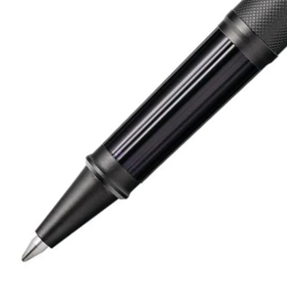 Cross Century II Black Micro Knurl PVD Roller Ball Pen AT0085-132