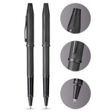 Cross Century II Black Micro Knurl PVD Roller Ball Pen AT0085-132