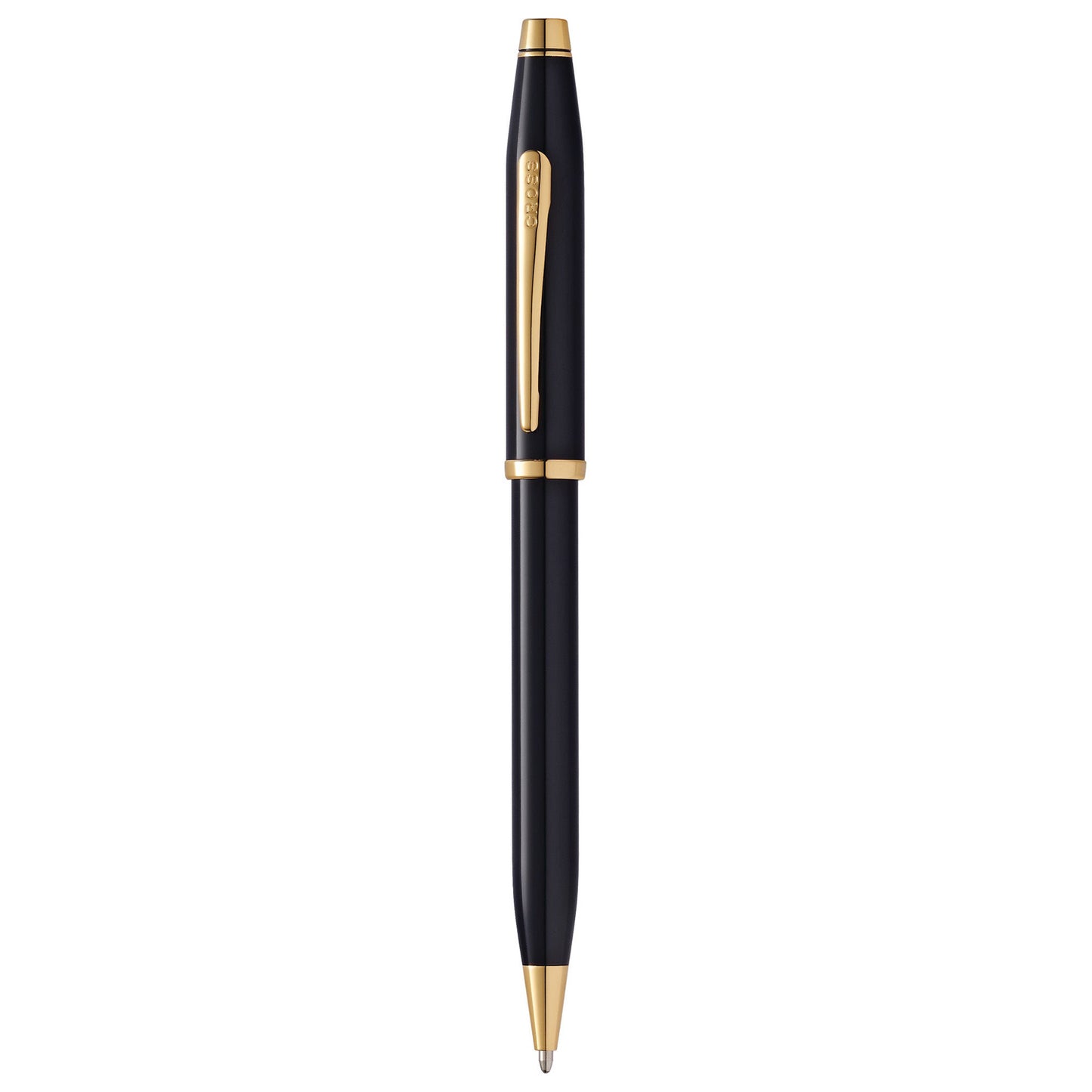 Cross Century II Black Lacquer GT Ballpoint Pen 412WG-1