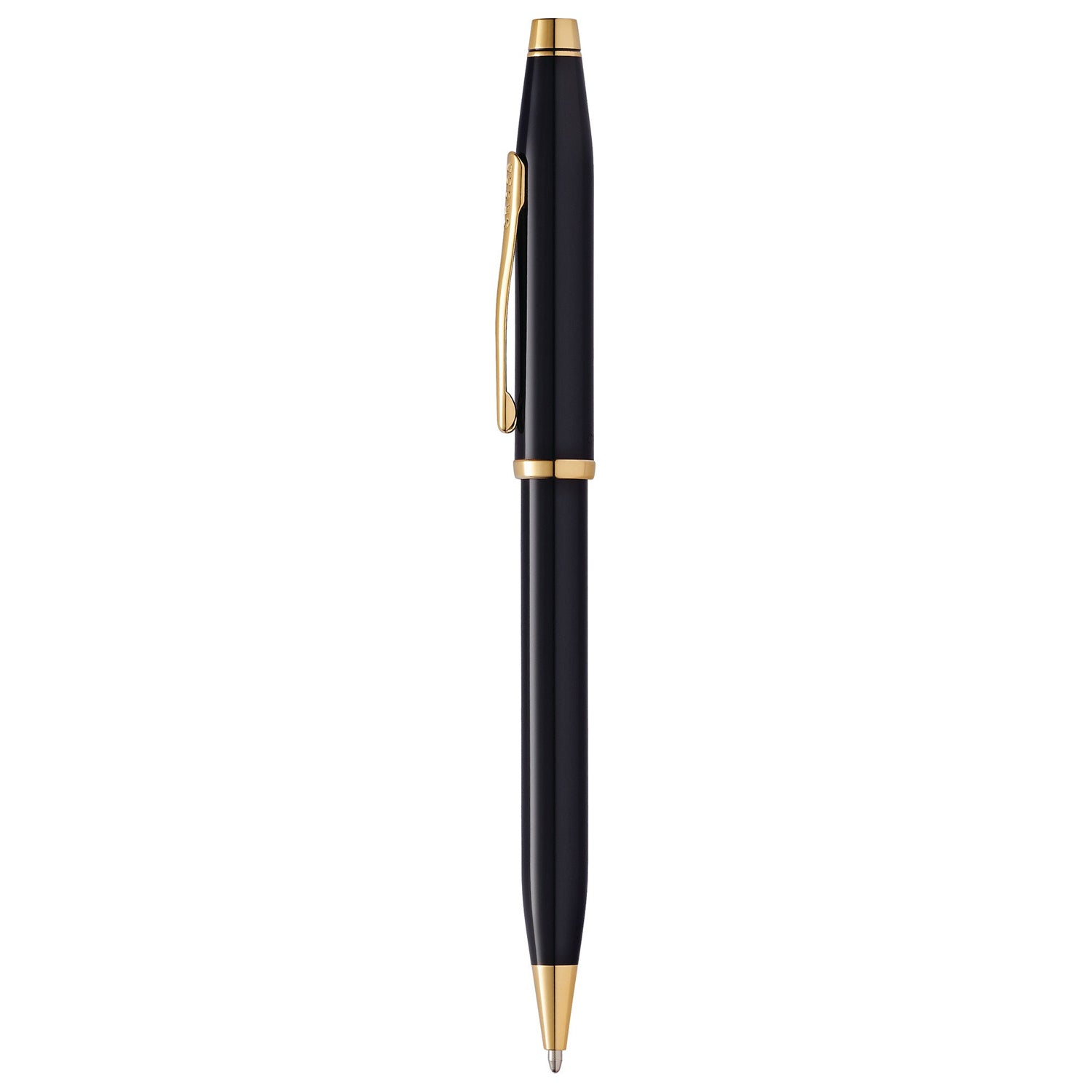 Cross Century II Black Lacquer GT Ballpoint Pen 412WG-1