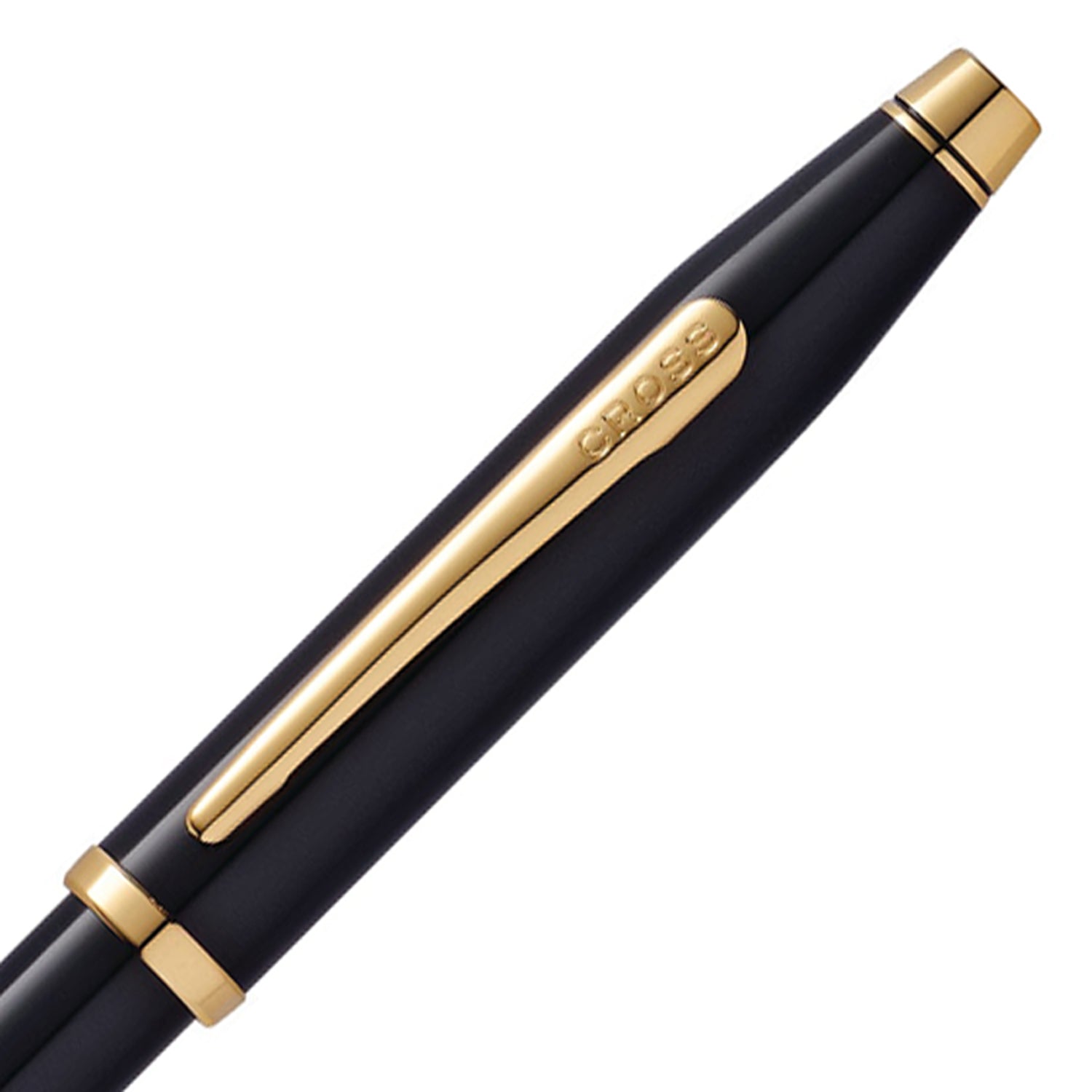 Cross Century II Black Lacquer GT Ballpoint Pen 412WG-1