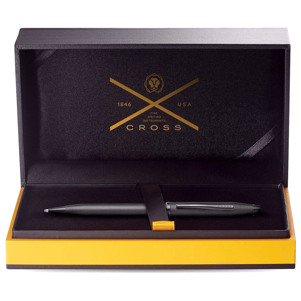 Cross Century II Black Micro knurl Ballpoint Pen AT0082WG-132