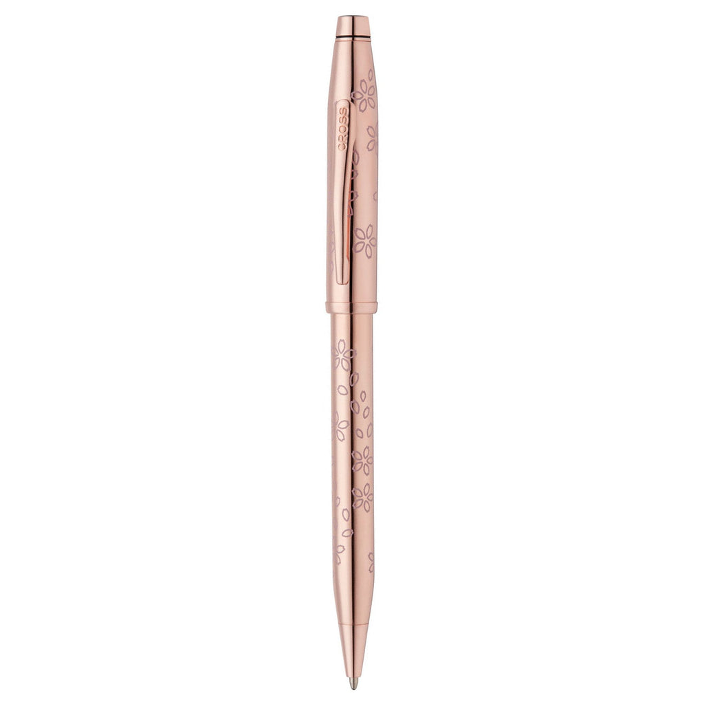 Cross Century II Cherry Blossom Rose Gold RGT Ballpoint Pen AT0082WG-1