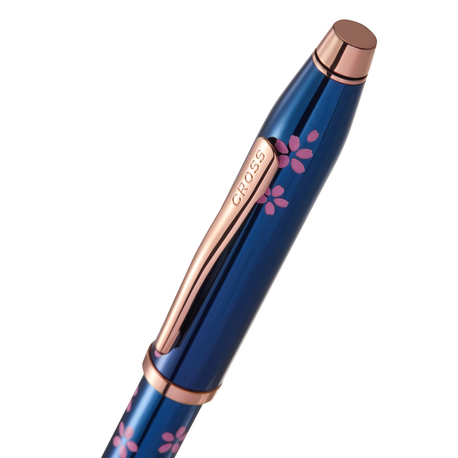 Cross Century II Cherry Blossom Transiucent Blue RGT Roller Ball Pen AT0085WG-163