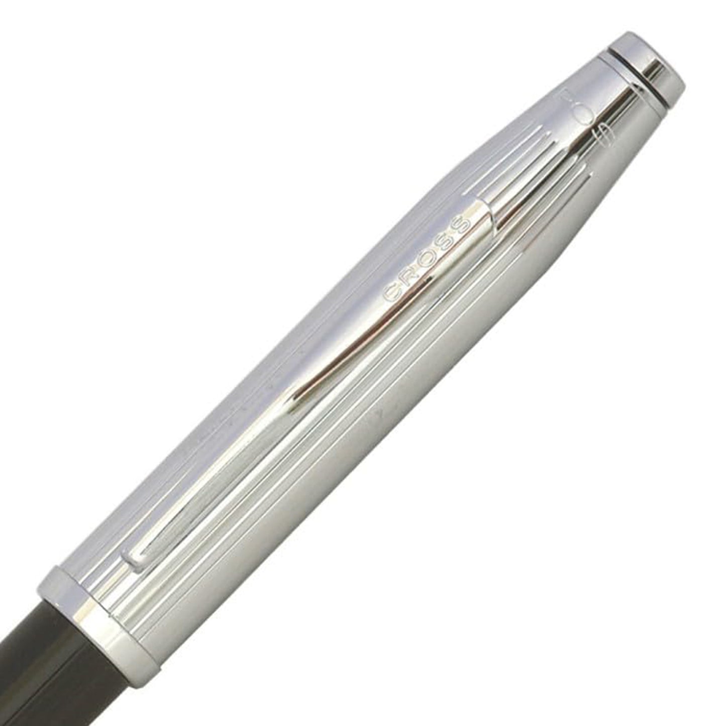 Cross Century II Chrome/Translucent Black Lacquer CT Ballpoint Pen AT0082WG-42