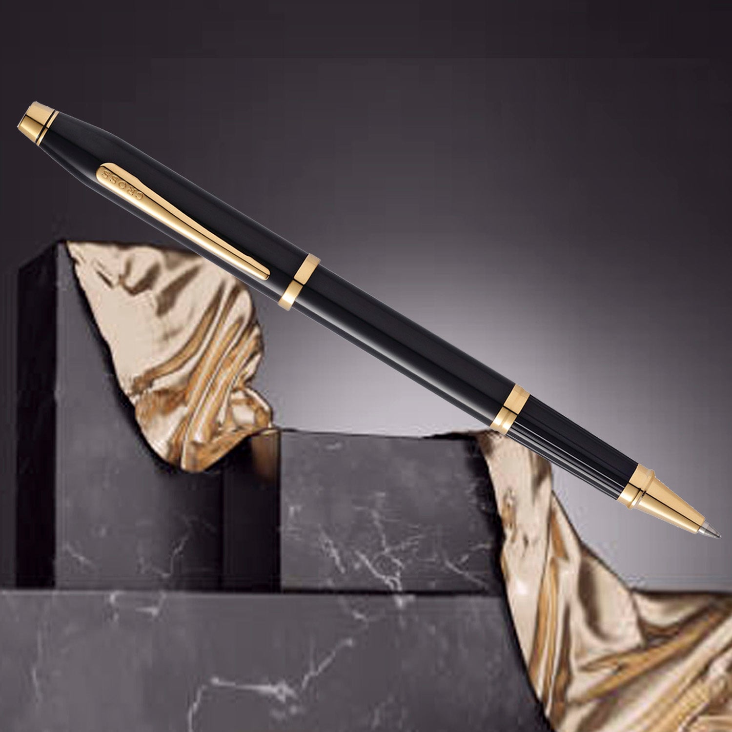 Cross Century II Classic Black GT Roller Ball Pen 414-1