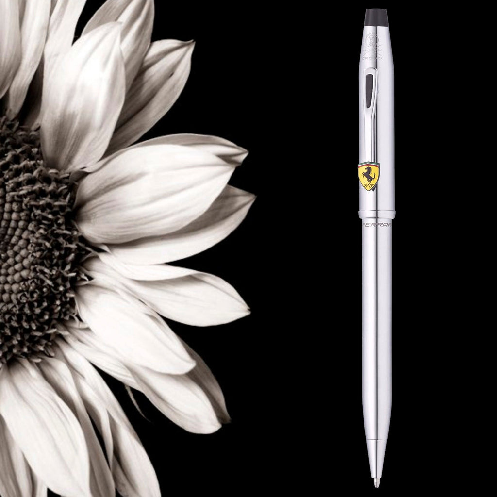 Cross Century II Ferrari Polished Chrome CT Ballpoint Pen FR0082wg-121
