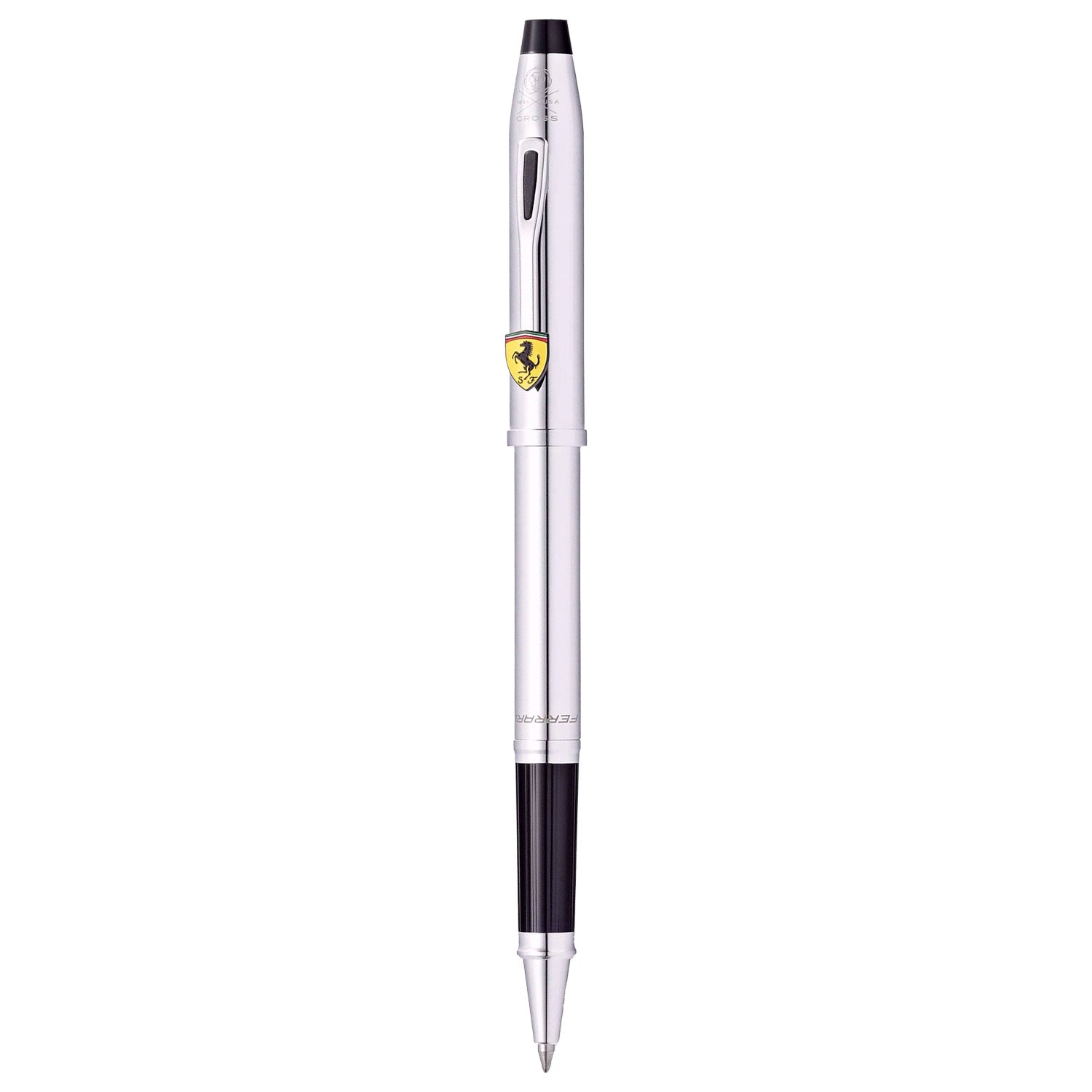 Cross Century II Ferrari Polished Chrome Roller Ball Pen FR0085-121