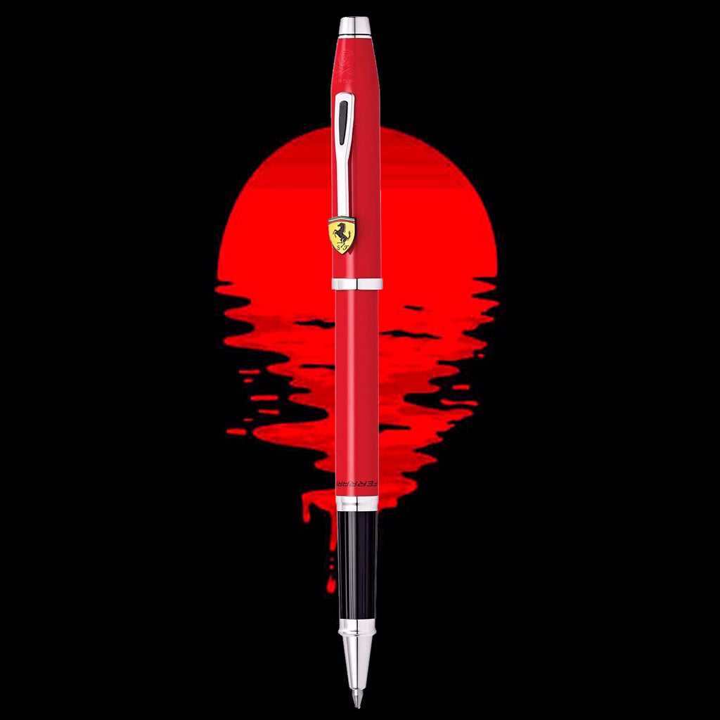 Cross Century II Ferrari Glossy Rosso Corsa Red Roller Ball Pen FR0085-120
