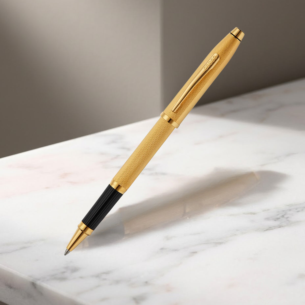 Cross Century II Polished Gold GT Roller Ball Pen AT0085WG-171