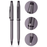 Cross Century II Gunmetal Gray Ballpoint Pen AT0082WG-115