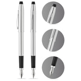 Cross Century II Lustrous Chrome CT Fountain Pen