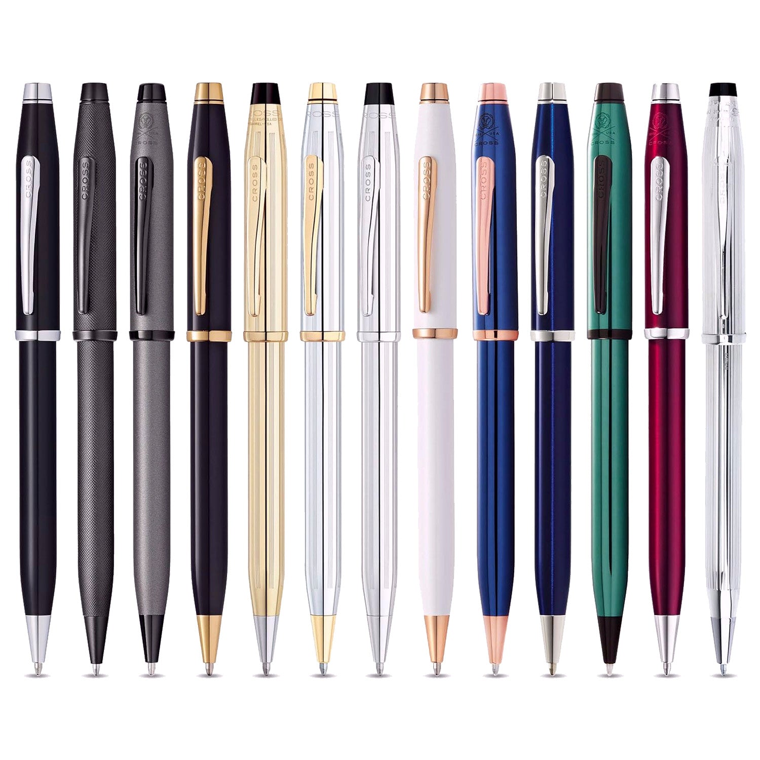 Cross Century II Lustrous Chrome CT Ballpoint Pen 3502WG