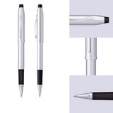 Cross Century II Lustrous Chrome Roller Ball Pen 3504