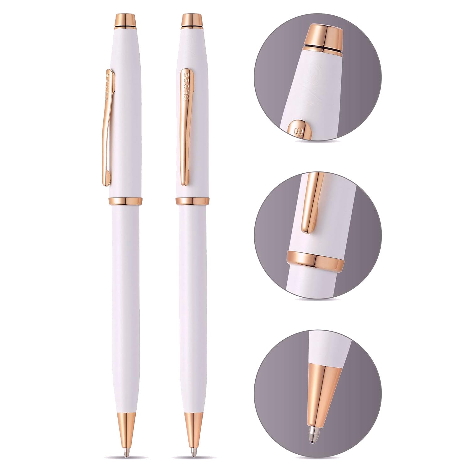 Cross Century II Pearlescent White RGT Ballpoint Pen AT0082WG-113