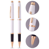 Cross Century II Pearlescent White Roller Ball Pen AT0085-113