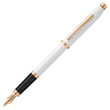 Cross Century II Pearlescent White Lacquer GT Fountain Pen