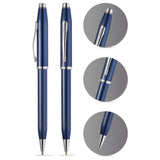 Cross Century II Polished Translucent Cobalt Blue CT Ballpoint Pen AT0082WG-173