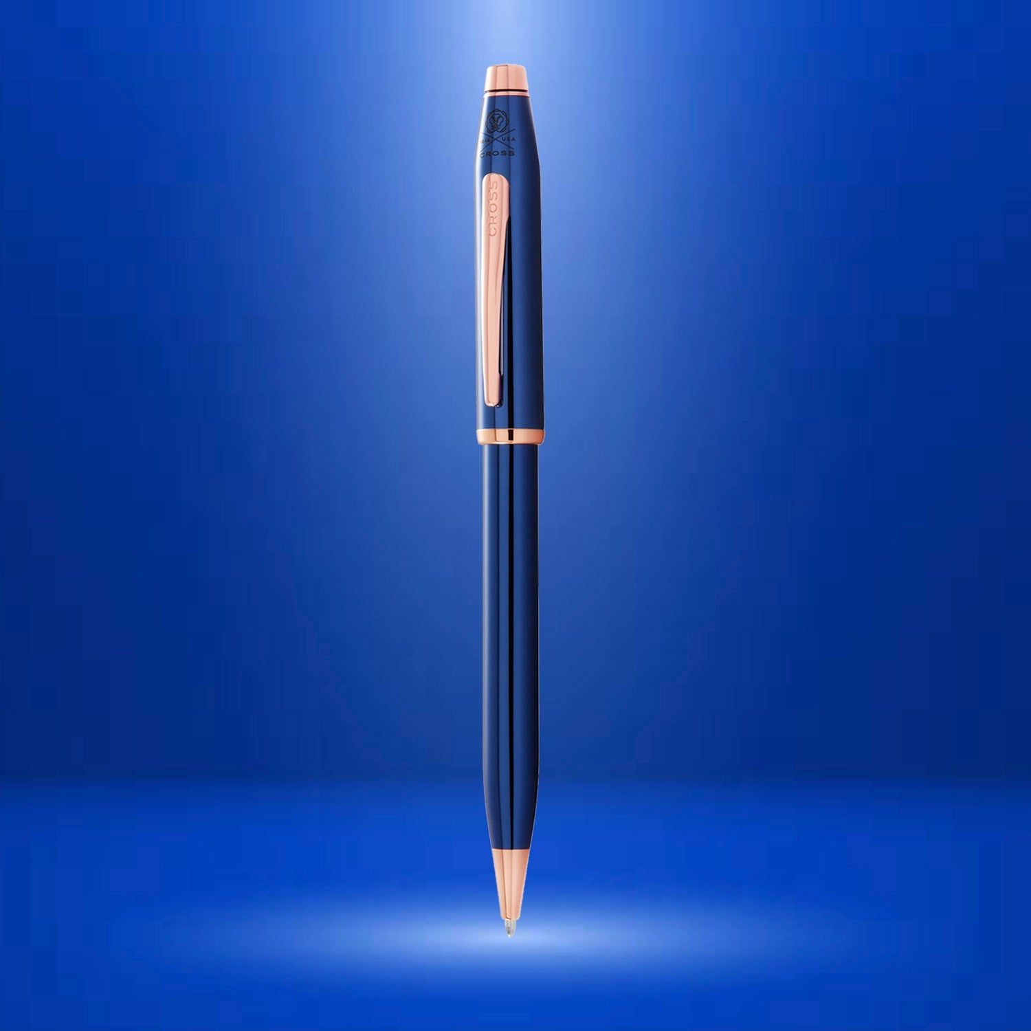 Cross Century II Translucent Cobalt Blue RGT Ballpoint Pen AT0082WG-13