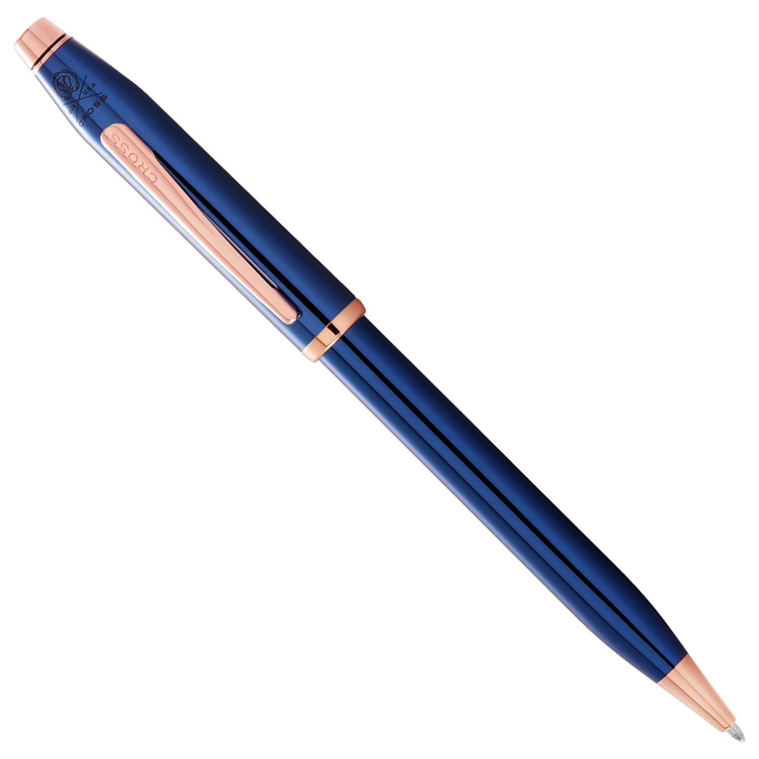 Cross Century II Translucent Cobalt Blue RGT Ballpoint Pen AT0082WG-13