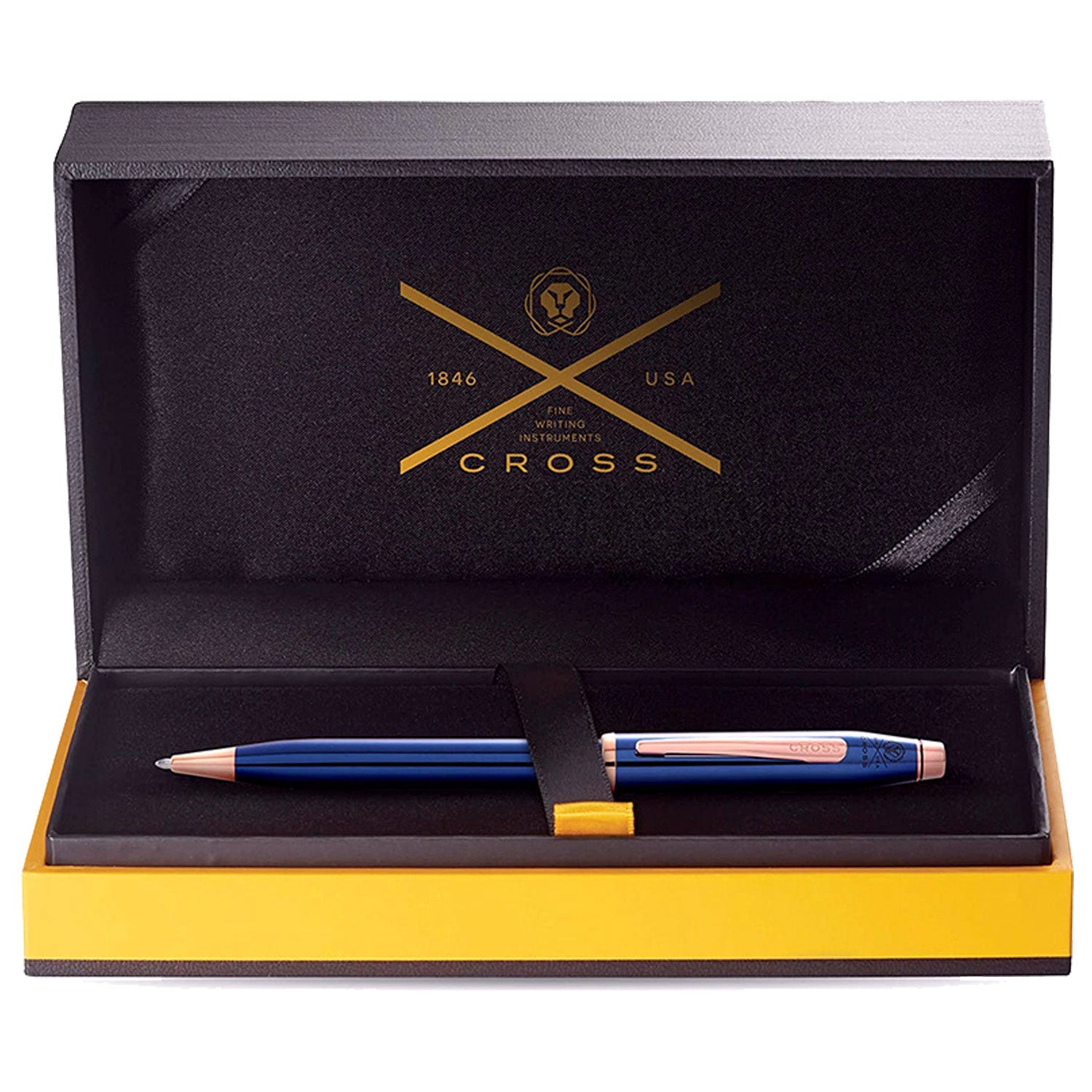 Cross Century II Translucent Cobalt Blue RGT Ballpoint Pen AT0082WG-138