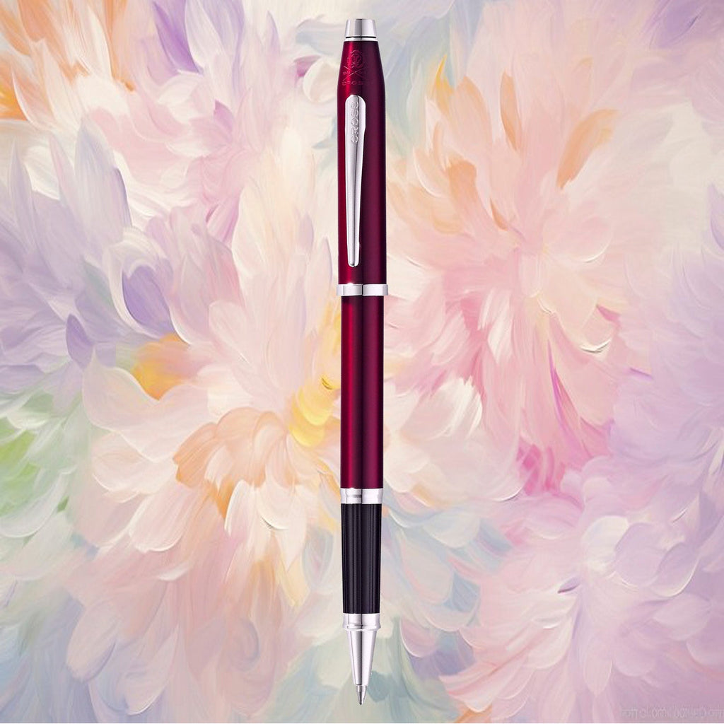 Cross Century II Translucent Plum Roller Ball Pen AT0085-114