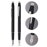 Cross Classic Century Black Lacquer CT Fountain Pen